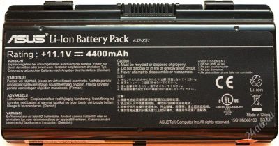 Лот: 975655. Фото: 1. Батарея ASUS A32-X51 Li-Ion Battery... ИБП, аккумуляторы для ИБП