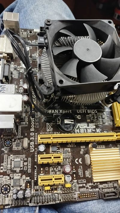 Лот: 25025425. Фото: 1. Материнская плата asus H81M-K... Материнские платы