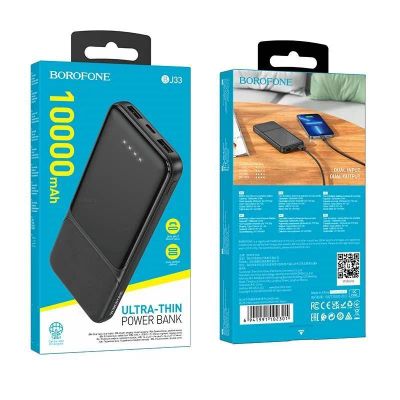 Лот: 22143016. Фото: 1. Power Bank BOROFONE BJ33 10000mAh... Внешние, портативные аккумуляторы для смартфонов (Power bank)