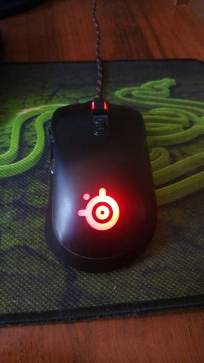 Лот: 13327018. Фото: 1. Игровая мышь SteelSeries Rival... Клавиатуры и мыши