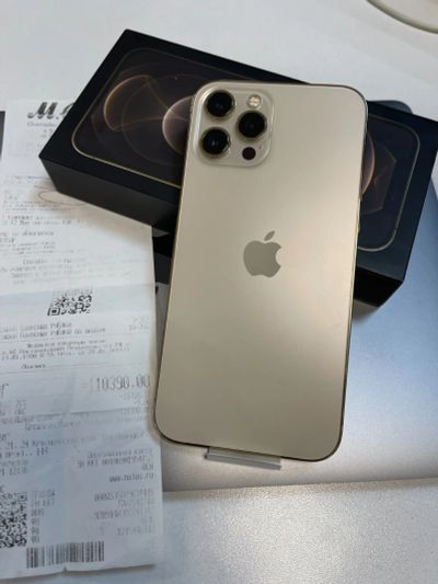 Лот: 19175339. Фото: 1. iPhone 12 Pro Max 256Gb Gold. Смартфоны