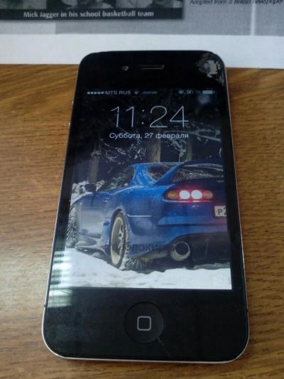 Лот: 6884707. Фото: 1. продам iphone 4 16gb Срочно !Срочно... Смартфоны
