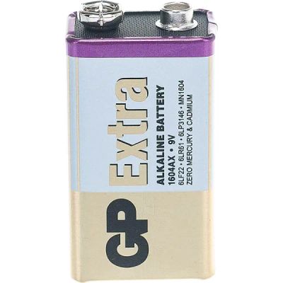 Лот: 22027408. Фото: 1. Батарейка GP Extra Alkaline 9V... Разное
