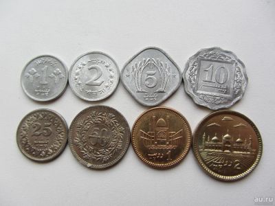 Лот: 8410314. Фото: 1. Пакистан набор из 8 монет 1967-2005... Наборы монет
