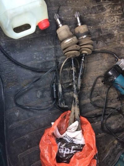 Лот: 6703782. Фото: 1. привод задний honda civic D15B... Ходовая, подвеска, рулевое управление