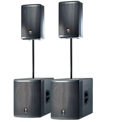 Лот: 7268173. Фото: 1. Сабсателитовая система JBL, качественный... Эстрадная акустика и усилители