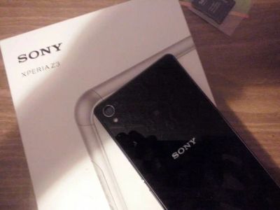 Лот: 4898194. Фото: 1. Sony xperia z3 d6603 black на... Смартфоны