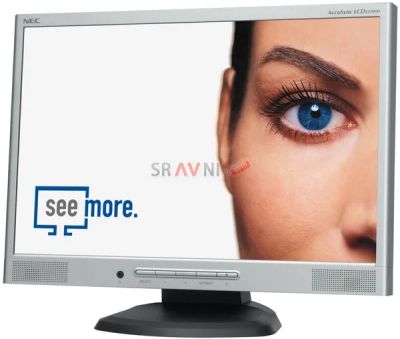 Лот: 3900692. Фото: 1. Монитор NEC AccuSync LCD193WM... ЖК-мониторы