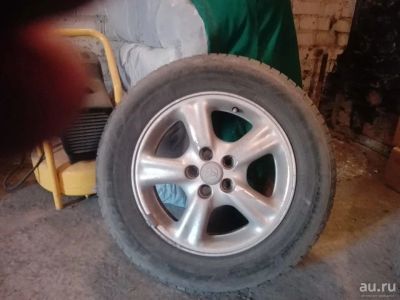 Лот: 13557796. Фото: 1. Комплект колес R15 5x100 Летняя... Шины на дисках
