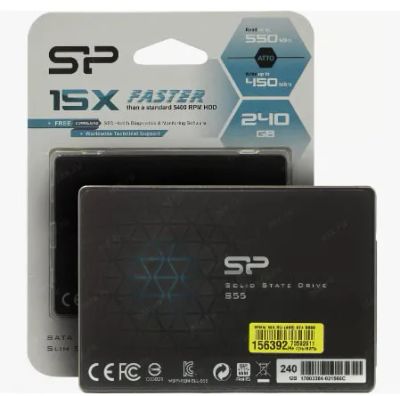 Лот: 20861023. Фото: 1. SSD накопитель Silicon Power Slim... SSD-накопители
