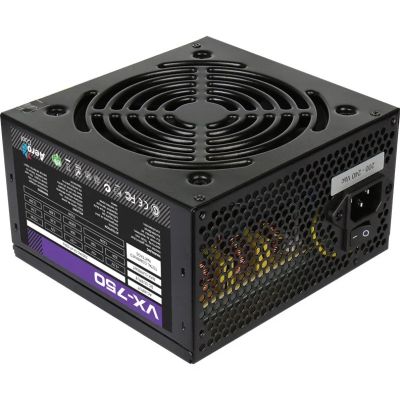 Лот: 12777204. Фото: 1. Блок питания 750w AeroCool VX-750. Корпуса, блоки питания