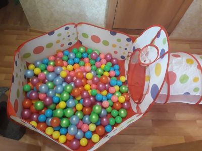 Лот: 14469653. Фото: 1. Игровой комплекс: палатка, труба... Игровые домики, палатки
