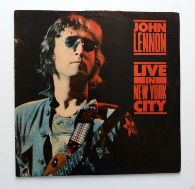 Лот: 14798599. Фото: 1. lp John Lennon - live in New York... Аудиозаписи