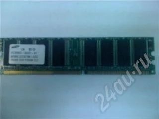 Лот: 398480. Фото: 1. Память DDR1 256Mb (SAMSUNG PC3200U-30331-A1... Оперативная память