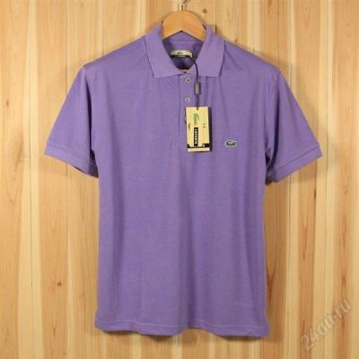 Лот: 2625014. Фото: 1. Поло Lacoste сирень#2. Футболки, поло
