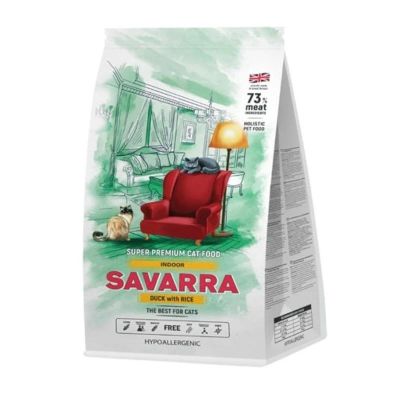 Лот: 15827945. Фото: 1. Сухой корм Savarra Indoor Adult... Корма