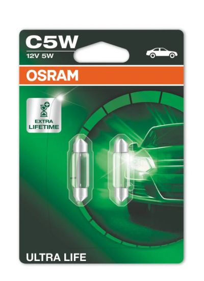 Лот: 12956232. Фото: 1. Osram C5W Ultra Life 6418ULT-01B. Компьютерные и письменные столы