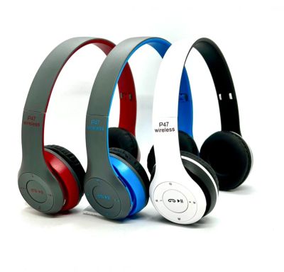 Лот: 25408689. Фото: 1. 🎵🎧 Bluetooth наушники P47 стерео... Наушники, гарнитуры