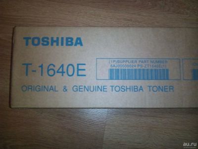 Лот: 8997756. Фото: 1. Тонер картридж Toshiba T-1640E... Картриджи, расходные материалы
