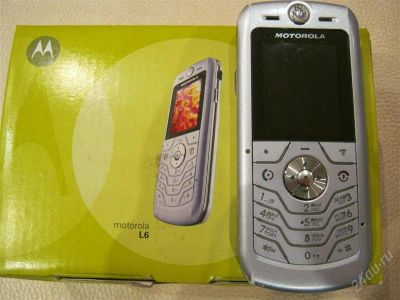 Лот: 1663297. Фото: 1. Сотовый телефон Motorola L6. Кнопочные мобильные телефоны