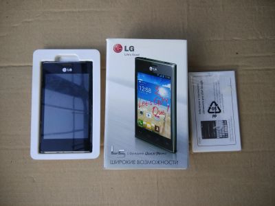Лот: 11979878. Фото: 1. Смартфон LG Optimus L5 Dual (E615... Смартфоны