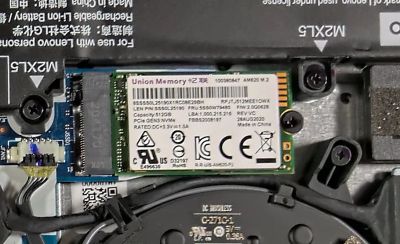 Лот: 20948395. Фото: 1. Ssd 512gb "Union Memory AM620... SSD-накопители