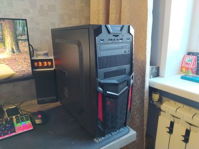 Лот: 24614454. Фото: 1. Игровой компьютер (i3, 16gb, rx570... Компьютеры в сборе