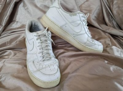 Лот: 25317244. Фото: 1. Кроссовки Nike air, 46 р, кожа. Кеды, кроссовки, слипоны