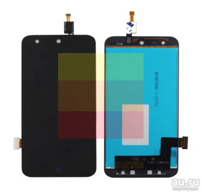 Лот: 13070867. Фото: 1. Дисплей ZTE Blade X5 + тачскрин... Дисплеи, дисплейные модули, тачскрины