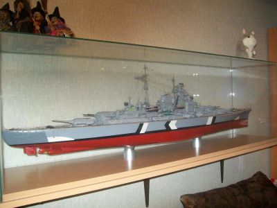 Лот: 6469819. Фото: 1. Корабль "Бисмарк" ручная работа. Судомоделизм