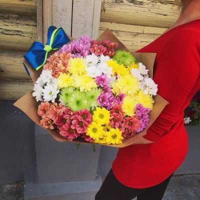 Лот: 7222894. Фото: 1. Сборный букет. Цветы на Щорса... Свежие цветы