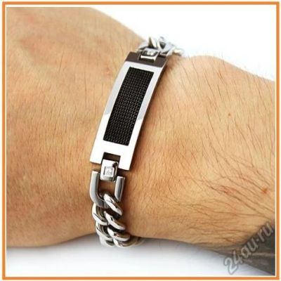 Лот: 5880253. Фото: 1. Мужской браслет из стали Spikes... Браслеты