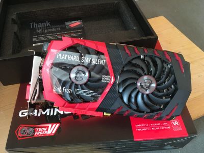Лот: 12328852. Фото: 1. MSI AMD Radeon RX 570 gaming X... Видеокарты