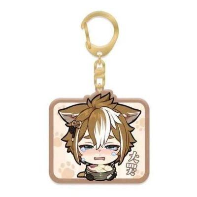 Лот: 24662111. Фото: 1. Брелок Genshin Impact Chibi Expressions... Другое (сувениры, подарки)