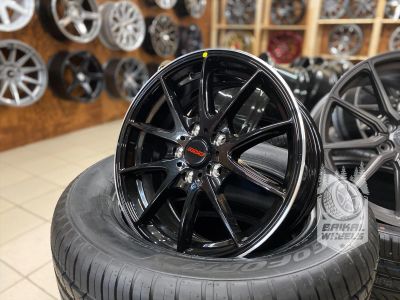 Лот: 16937439. Фото: 1. Новые диски Rays G25 Black 5x100... Диски