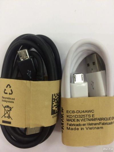 Лот: 10072382. Фото: 1. USB Кабель MicroUsb (Micro Usb... Дата-кабели, переходники