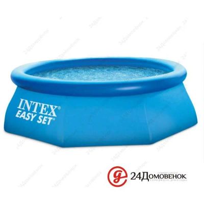 Лот: 9637630. Фото: 1. Бассейн надувной Easy Set Intex... Бассейны, аксессуары и комплектующие