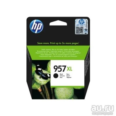 Лот: 14340698. Фото: 1. Картридж HP L0R40AE (№957XL) Black... Картриджи, расходные материалы
