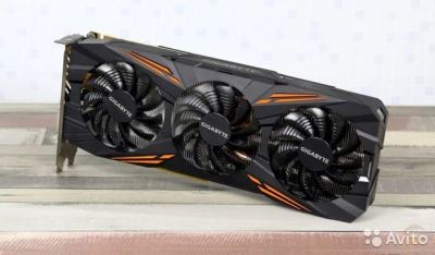 Лот: 17271328. Фото: 1. Видеокарта Gigabyte GeForce GTX... Видеокарты