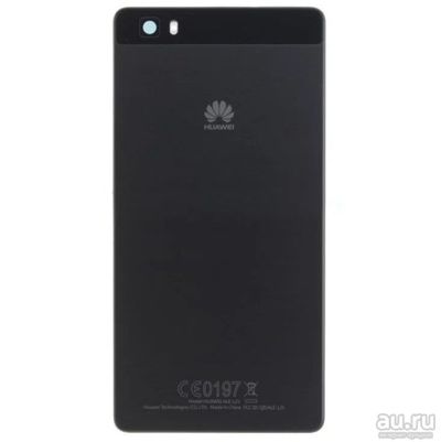 Лот: 13609045. Фото: 1. Задняя крышка Huawei P8 Lite Черный. Корпуса, клавиатуры, кнопки