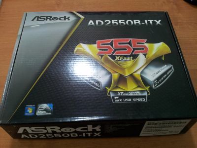 Лот: 9325904. Фото: 1. ASRook AD2550B-ITX. Материнские платы