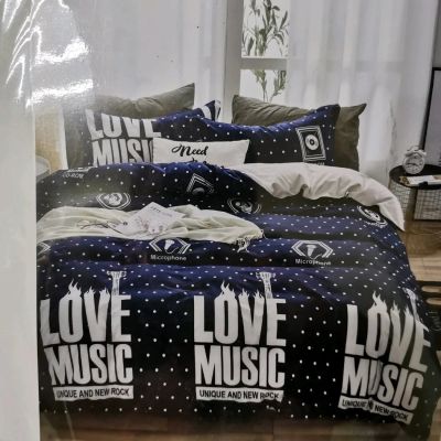 Лот: 16017087. Фото: 1. КПБ Евро, Love Music. Постельное бельё