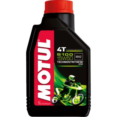 Лот: 20721709. Фото: 1. MOTUL 5100 4T 15w50 Technosynt... Масла, жидкости