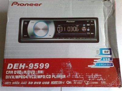 Лот: 1272842. Фото: 1. магнитола Pioneer CD/DVD/USB. Автомагнитолы