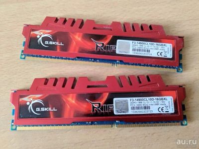 Лот: 13662562. Фото: 1. DDR3 G.SKILL F3-14900CL10D-16GBXL... Оперативная память