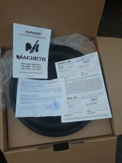Лот: 15013591. Фото: 1. Сабвуфер Machette m15d2. Сабвуферы