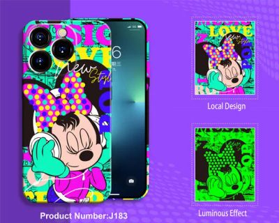 Лот: 20887799. Фото: 1. Чехол iPhone 14 Pro Max LUXO Minnie... Чехлы, бамперы