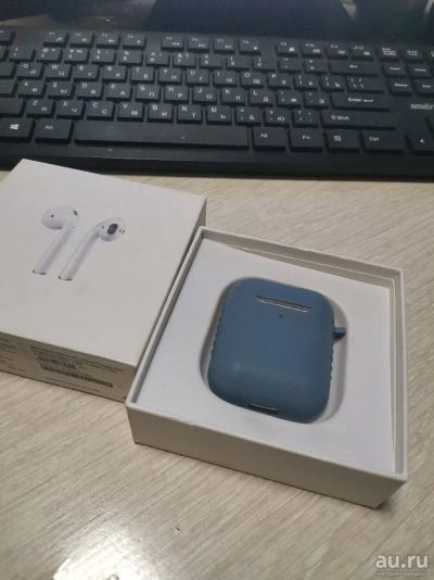 Лот: 17325061. Фото: 1. Наушники беспроводные AirPods... Наушники, гарнитуры
