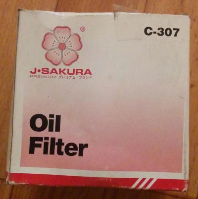 Лот: 10843081. Фото: 1. Масляный фильтр J-Sakura C-307... Расходные материалы