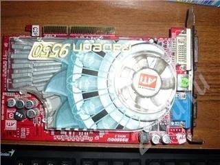 Лот: 498658. Фото: 1. видеокарта agp radeon 9550. Видеокарты